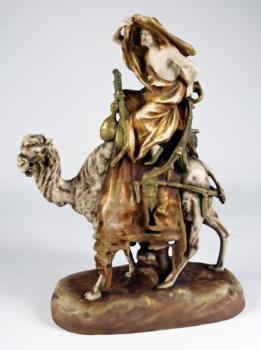 Porcelain Figural Group - Amphora, Trnovany - 1910 Porcelain Figural Group - Amphora, Trnovany - 1910