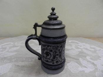 Beer Mug - stoneware, ceramics - 1890 Beer Mug - stoneware, ceramics - 1890
