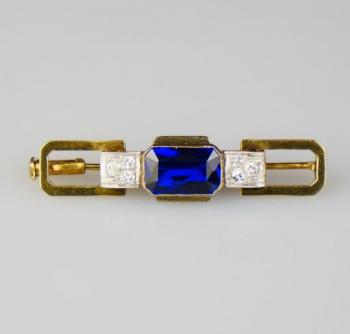 Ring - gold, diamond - 1925 Ring - gold, diamond - 1925