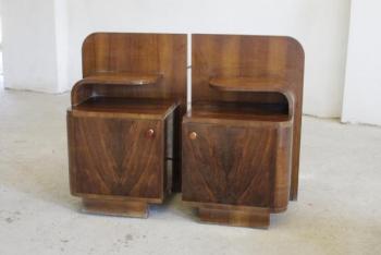 Pair of Bedside Tables - 1940 Pair of Bedside Tables - 1940
