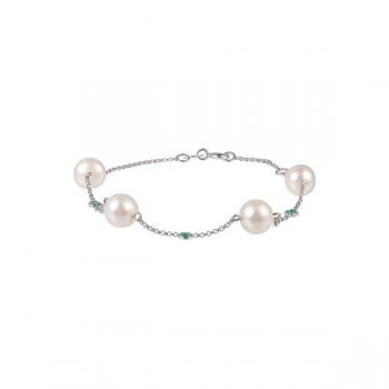 Gold Bracelet - gold, emerald - 2024 Gold Bracelet - gold, emerald - 2024
