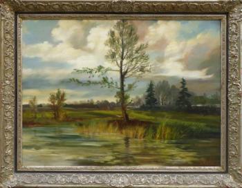 Painting - wood - Viktor Rolín - 1925 Painting - wood - Viktor Rolín - 1925