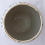 Cask-shaped vessel with blue print - Rudolf Ditt Cask-shaped vessel with blue print - Rudolf Ditt