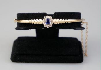 Bracelet - gold, diamond - 1915 Bracelet - gold, diamond - 1915