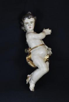 Woodcarving - wood, gilded polychrome - 1740 Woodcarving - wood, gilded polychrome - 1740