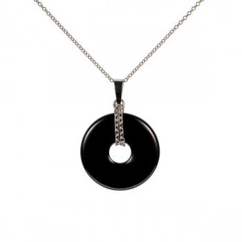 Gold Necklace - onyx, gold - 2020 Gold Necklace - onyx, gold - 2020