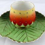 Cup with saucer - Strawberry Cup with saucer - Strawberry
