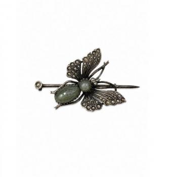 Silver brooch - silver - 1900 Silver brooch - silver - 1900