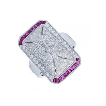 White Gold Ring - gold, diamond - 2024 White Gold Ring - gold, diamond - 2024