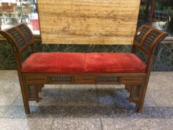 Sofa - wood - 1880 Sofa - wood - 1880