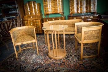 Sofa Set - beech wood - 1906 Sofa Set - beech wood - 1906