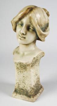 Porcelain Girl Figurine - Amphora - 1910 Porcelain Girl Figurine - Amphora - 1910