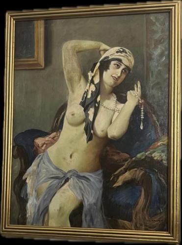 Nude - canvas - Rada Emil Vilém - 1940 Nude - canvas - Rada Emil Vilém - 1940