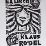 Olga Cechova - Four ex libris, PF 1974  Olga Cechova - Four ex libris, PF 1974