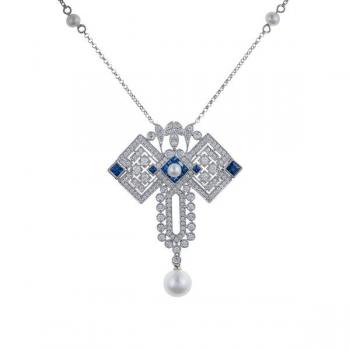 Gold Necklace - gold, diamond - 2022 Gold Necklace - gold, diamond - 2022