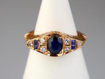 Ring - gold, diamond - 1935 Ring - gold, diamond - 1935