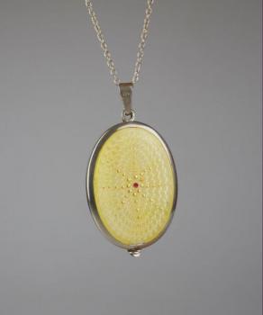 Pendant - enamel, silver - 1930 Pendant - enamel, silver - 1930
