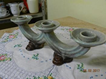 Candelstick - ceramics - 1960 Candelstick - ceramics - 1960