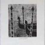 Vladimir Komarek - Ex libris LS, Gondolas Vladimir Komarek - Ex libris LS, Gondolas