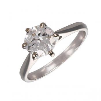 White Gold Ring - gold, diamond - 1930 White Gold Ring - gold, diamond - 1930