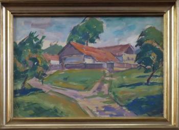 Blazek - Cottage with a path Blazek - Cottage with a path