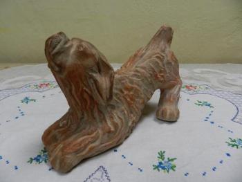 Porcelain Dog Figurine - ceramics, terracotta - 1927 Porcelain Dog Figurine - ceramics, terracotta - 1927