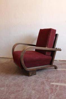 Armchair - solid oak - 1930 Armchair - solid oak - 1930