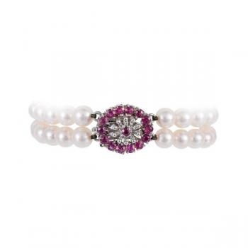Pearl Bracelet - gold, pearl - 1970 Pearl Bracelet - gold, pearl - 1970