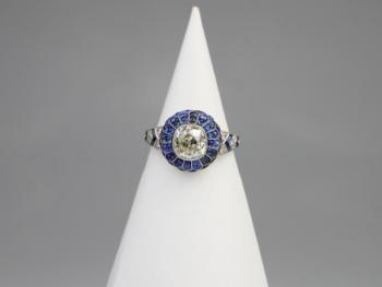 Ring - platinum, diamond - 1940 Ring - platinum, diamond - 1940