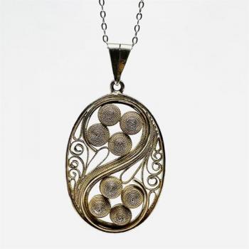 Silver Necklace - 1920 Silver Necklace - 1920